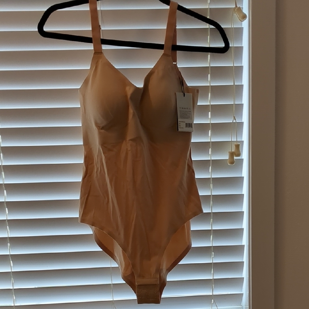 Beige Bodysuit